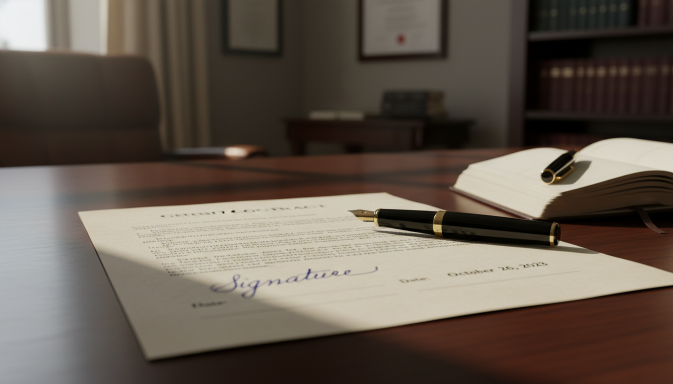 Quel est le cadre juridique de la signature précédée de la mention lu et approuvé ?